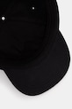 Paul Smith PS HAPPY czapka z daszkiem bawełniana męska czarny M1A.987DT.U945
