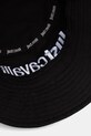 Just Cavalli bucket hat męski bawełniany czarny 80QAZK3A.ZG192