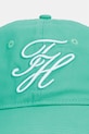 Tommy Hilfiger Kapa s šiltom moška bombažna SUMMER AM0AM14120 zelena SS26