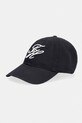 Tommy Hilfiger kapa s šiltom moška bombažna SUMMER črna AM0AM14120
