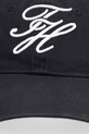 Tommy Hilfiger kapa s šiltom moška bombažna SUMMER AM0AM14120 črna SS26