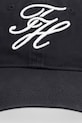 Tommy Hilfiger kapa s šiltom moška bombažna SUMMER AM0AM14120 črna SS26