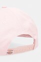 Akcesoria Dickies czapka z daszkiem męska bawełniana DK0A4TKVL471 różowy