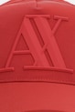 Armani Exchange czapka z daszkiem męska 954079.CC518. bordowy SS26