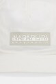 Napapijri czapka baseballowa męska BOX LOGO NP0A4IGBN1A1 beżowy SS26