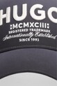 HUGO Blue baseball cap męska bawełniana Merk-Degrade 50560345 szary SS26