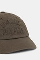 Daily Paper czapka z daszkiem bawełniana dias stacked zielony 2610058