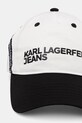 Karl Lagerfeld Jeans czapka z daszkiem męska A2M33028 biały SS26