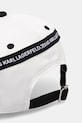 Akcesoria Karl Lagerfeld Jeans czapka z daszkiem męska A2M33028 biały