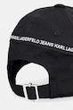 Akcesoria Karl Lagerfeld Jeans czapka z daszkiem męska A2M33028 czarny