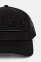 Von Dutch berretto da uomo in cotone VD.1.CB.EMB nero SS26