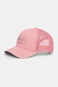 Von Dutch czapka z daszkiem męska bawełniana różowy VD.1.CB.LOG