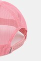 Akcesoria Von Dutch czapka z daszkiem męska bawełniana VD.1.CB.LOG różowy