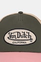 Von Dutch καπέλο με γείσο ανδρικό VD.1.CB.TERRY ροζ SS26