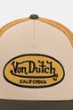 Von Dutch καπέλο με γείσο ανδρικό VD.1.CB.TERRY μπεζ SS26