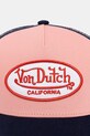 Von Dutch trucker cap męski bawełniany VD.1.CT.USED granatowy SS26