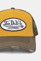 Von Dutch cappello trucker da uomo in cotone VD.1.CT.USED verde SS26
