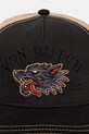 Von Dutch Čiapka so šiltom pánska VD.1.PCB.WILD čierna SS26