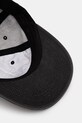 by Parra End czapka z daszkiem bawełniana męska czarny 55196