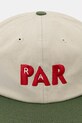 by Parra czapka z daszkiem bawełniana męska 55298 zielony SS26