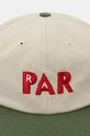by Parra czapka z daszkiem bawełniana męska 55298 zielony SS26