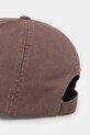 Akcesoria Barbour MHA0274PU57 czapka bejsbolowa bawełniana męska MHA0274PU57 brązowy