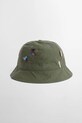 Памучна шапка Barbour x Paul Smith 6 Panel зелен MHA0965GN32
