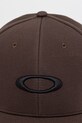Oakley czapka z daszkiem męska FOS900499 brązowy SS26
