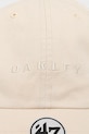 Oakley czapka baseballowa męska bawełniana FOS902103 beżowy SS26