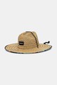 Hurley Kapelusz słomkowy męski beżowy HIHM0227