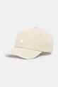 Carhartt WIP Madison Logo Cap czapka bejsbolówka bawełniana męska beżowy I036730.3M7XX