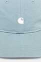 Carhartt WIP Madison Logo Cap czapka z daszkiem jeansowa męska I036730.3M8XX niebieski SS26