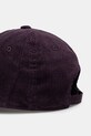 Akcesoria Carhartt WIP Harlem Cap czapka baseballowa sztruksowa męska I036729.3MFXX fioletowy