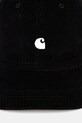 Carhartt WIP Harlem Cap czapka bejsbolówka sztruksowa męska I036729.K02XX czarny SS26