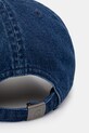 Akcesoria Carhartt WIP Lucas Cap czapka z daszkiem bawełniana męska I036364.106 niebieski