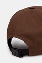 Akcesoria Ader Error czapka z daszkiem bawełniana męska BN23FYHW0201BR brązowy
