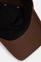 Ader Error czapka z daszkiem bawełniana męska brązowy BN23FYHW0201BR