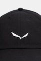 Pamučna kapa sa šiltom Salewa 00.0000029324 crna SS26