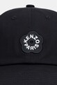 Kenzo czapka z daszkiem bawełniana FG58AC421F41 czarny SS26