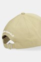 Akcesoria Karl Lagerfeld czapka z daszkiem bawełniana K/SIGNATURE B1W33009 zielony