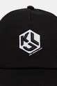 Karl Lagerfeld Jeans czapka z daszkiem B1M33058 czarny SS26