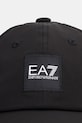 EA7 Emporio Armani czapka bejsbolówka AF24754.7X000595 czarny SS26