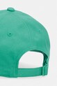 Akcesoria adidas Originals czapka z daszkiem bawełniana KC8039 zielony