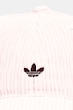 adidas Originals czapka z daszkiem sztruksowa KC8051 różowy SS26