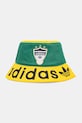 adidas Originals kapelusz bawełniany nadruk żółty KE0640