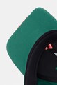adidas czapka z daszkiem bawełniana zielony KG0850