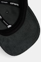 Samtana kapa sa šiltom Carhartt WIP Harlem Cap zelena I036729.3T3XX