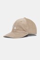 Carhartt WIP cotton baseball cap Harlem Cap cotton beige I036729.11DXX
