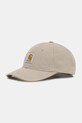 Carhartt WIP czapka z daszkiem bawełniana Canvas Cap bawełna beżowy I036653.3GEXX