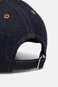 Akcesoria A.P.C. czapka z daszkiem jeansowa CASQUETTE THAIS COHIZ.M24127 granatowy